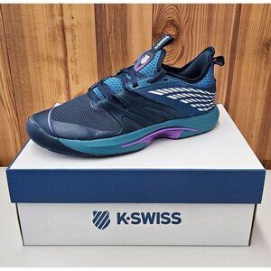 K-Swiss Speed-Trac Blue Surge 70' Men's Tennis Court Shoes Size 10